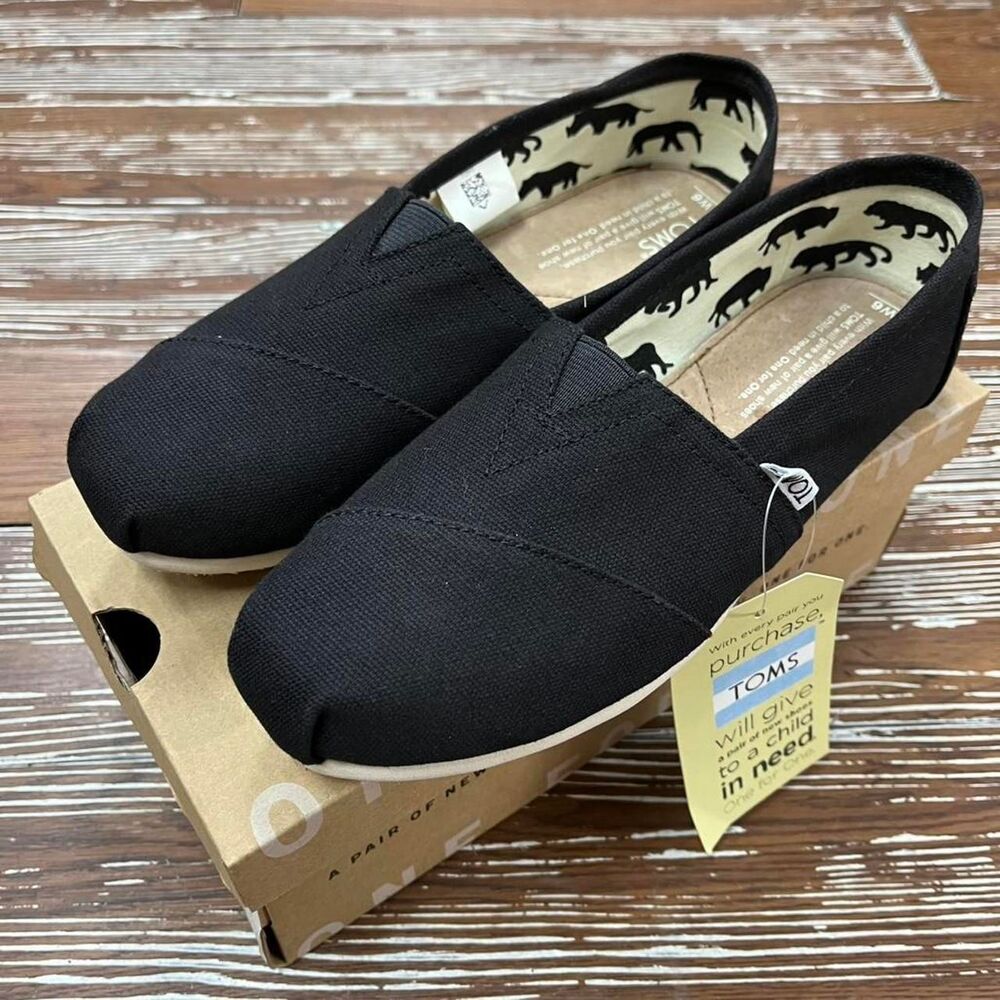 Toms Women's Black Loafers